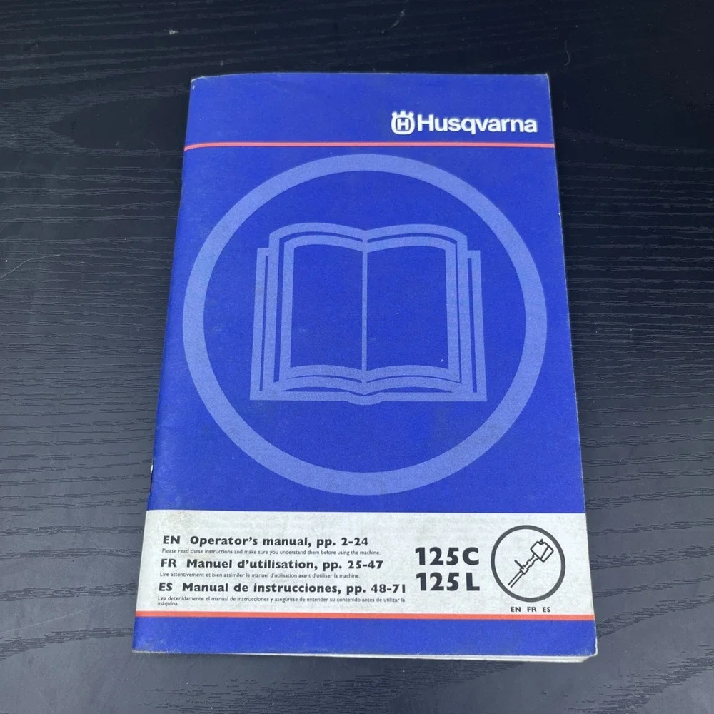 Husqvarna 125C 125L String Trimmer Operator's Manual‎ OEM Instruction Guide